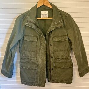 Madewell Olive Utility Jacket